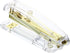 PATIKIL Acrylic Stapler, Portable Stylish Manual Effortless Desktop Accessories Stapler for Classroom Home Office Desk, Gold...