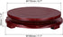 PATIKIL Planter Display Stand, 6.7 Inch Dia Round Bonsai Stand Imitation Wood Style Rotatable Home Decor Display for Table Lamp Teapot Base...