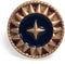 20 pcs Color Contrast Golden Star Enamel Layer Sewing Metal Shank Buttons for Coats -25mm -1"...