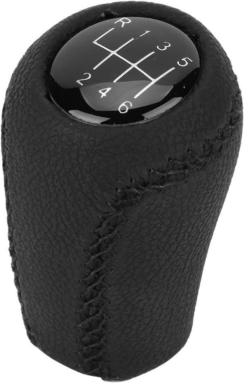 Qiilu Car 5 Speed & 6 Speed Manual Gear Shift Lever Knob Stick Head Fit for Mazda 2005 2006 2007 2008 2009 2010 2011 Shifter Knob(6 speed)...