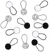 Mixed Pack Metal Collar Extenders by Johnson & Smith – Stretch Neck Extender for 1/2 Size Expansion of Men Dress Shirts, 12 Pack, 3/8"...