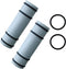 Pool Hose Adapter/Connector,Pool Pump Fittings Pool Drain Ddapter,32MM Durable Vacumm Pump Pipe 2PCS, for Above Ground Swimming Pool and Pool Filt...