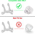 2PCS Fabric Frame Compatible with WP Frame, Fabric Frame Compatible with WP Headgear, Universal Size...