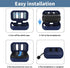 Silicone Case Replacement for Skullcandy Dime True Wireless Earbuds, Silicone Protective Skin Sleeve Accessory (Blue)...
