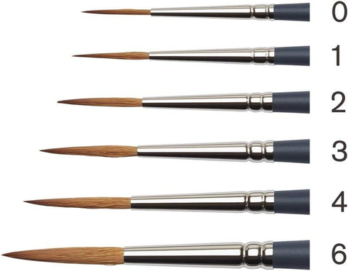 Winsor & Newton Professional Watercolour Synthetic Brush, Rigger #2...