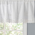 Laura Ashley Home 222802 Annabella Pole Top Valance, White, 86x15in...