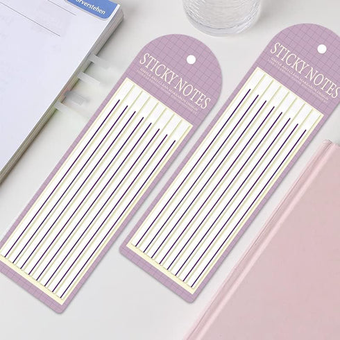 Sticky Note Tabs 960Pcs Transparent Highlighter Tape Sticky Long Page Markers Tabs Clear Highlighter Index Flag Tabs Stickers for Books Mark (6)...