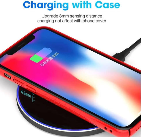30W Fast Wireless Charger/Charging Pad, Compatible with iPhone 14/14 Plus/14 Pro/14 Pro Max/13/13 Mini/SE 2022/12/11/X/8, Samsung Galaxy S23/S23 U...