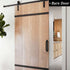4Pack Black Sliding Barn Door Handles Push Pull Bar Handles Wooden Door Glass Door Handles Heavy Duty Aluminum Doors Steel Gate Handles...