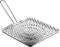 Classica Foldable Tin Plate Bread Toaster Camping Cookware, Ideal For Use On Gas Flame, Bread and Tortillas, and Pan (Stainless Steel), Silver...