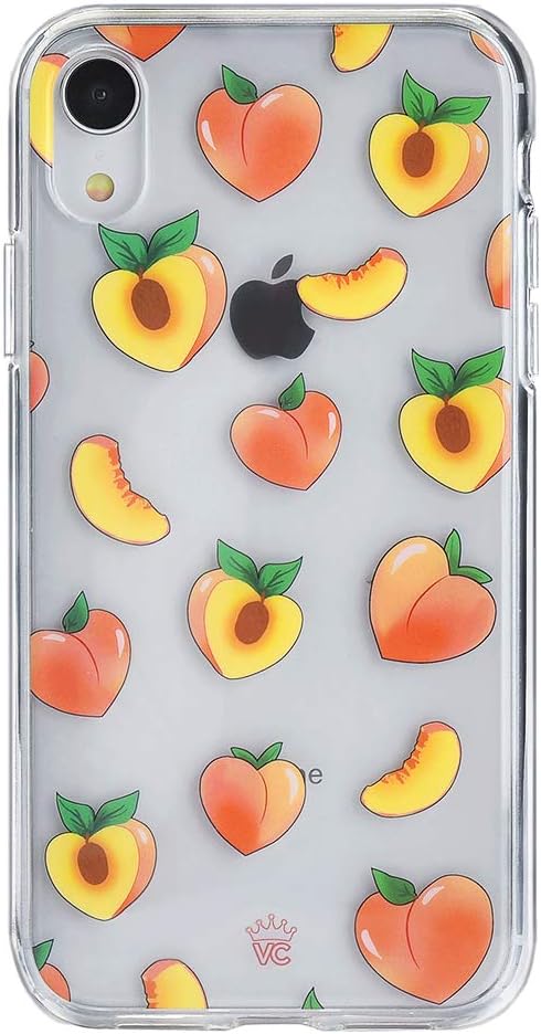 Velvet Caviar Compatible with iPhone XR Case Peach for Girls & Women - Cute Clear Protective Phone Cases (Peachy Orange)...