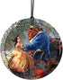 Disney - Beauty and The Beast - 3.5” Starfire Prints Hanging Glass Print Accessory – Light Catching Hanging Accessory – Ideal for Gifting and Coll...