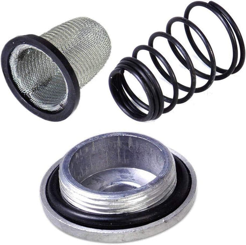 YOIASUGH GY6 50cc - 150cc Oil Screen Cleaner Cap Drain Plug for Moped Scooter Baja Jonway Lance Baotian Benzhou Taotao QMB139 157QMJ Engine...