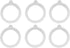 Wire Bail Rubber Jar Gaskets 3.5"(90mm), fits Bormioli Fido Jars Made in USA 6 Pieces...