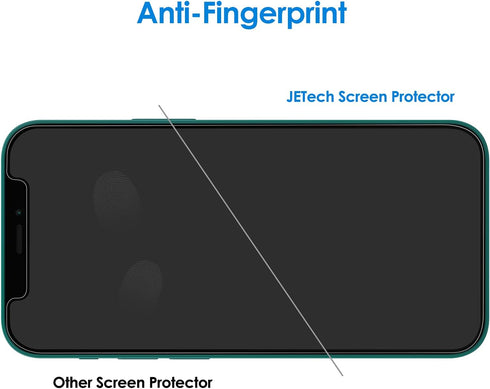 JETech Privacy Screen Protector for iPhone 12 Pro 6.1-Inch with Camera Lens Protector, Anti Spy Tempered Glass Film, 2-Pack Each......