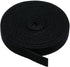 Reusable Hook & Loop Strong Grip Fastener Roll 1" x 16' (1" Wide, 16 Feet Long) - Black...