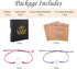 YELUWA 2 Pcs Back to School Gift, First Day of School Gift, Lovely Charm Bracelets Set for Daughter/Son from Mother Mommy and Me Jewelry with Gift...
