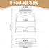Pot Lid Organizer Rack, 3-Tier Pan rack,Space Aluminum Multifunctional Pot and Pan Organizer,No drilling Wall Pot Rack,With water receiver Pots an...
