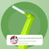 32 Count Interdental Brush Cleaners Dental Brushes Toothpick Tooth Flossing Head Oral Dental Hygiene Brush Interdental Angle Brushes with Portable...