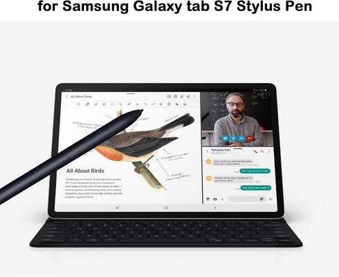 2 Pack Galaxy Tab S7 Pen Replacement Pen for Samsung Galaxy Tab S7,Tab S7+ Plus Stylus Pen(Black)...
