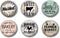 FARMHOUSE MAGNETS - Set of 6 - Fridge Magnets - Cute Whiteboard Magnets For Home School or Office (Farmhouse Set 1)...