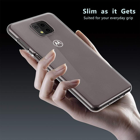 SNOSHO for Moto G Power 2021 Case,Slim Thin Flexible TPU Soft Silicone Gel Skin Shockproof Anti-Scratch Protective Cases Cover for Motorola G Powe...