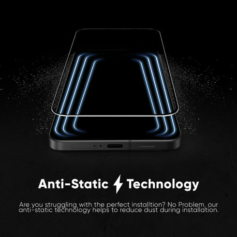 FLOLAB NanoArmour ONETIME for Samsung Galaxy S24+ Plus Case Friendly Screen Protector Tempered Glass 2 Pack, Fingerprint ID Compatible, Durable, D...