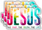 (3pcs) Jesus The Way The Truth The Life Sticker Christian Vinyl Decal Stickers for Water Bottle Laptops Phone Case Car Kindles Hard Hat - 3 x 2"...