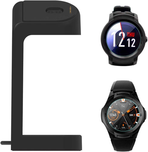 Ticwatch E2 Charger,Replacement Data Connection Charging Dock Compatible with Ticwatch E2 S2 Stand Case Friendly with 5 Feet Charger Cable(Not for...