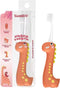 Dinosaur Kids Toothbrush, 0.12mm Soft Filament Toddler Toothbrush for Kids 6-12 Make Brushing Fun and Protect Kids Delicate Teeth (Orange, 1PC)...