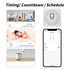 2 Pack HomeKit WiFi Relay Switch, Smart Mini Relay Wireless Light Switch Remote Control Voice Control Outlet Timer Work with Siri, Alexa and Googl...
