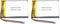 2PCS Octelect 3.7v 1000mah 503450 Lithium Polymer lipo Rechargeable Battery...