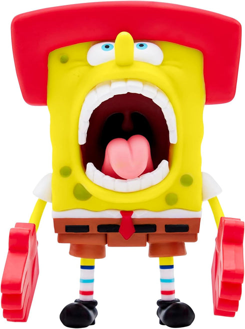 Super7 SpongeBob SquarePants Kah-Rah-Tay SpongeBob - 3.75" SpongeBob Action Figure Classic Cartoon Collectibles and Retro Toys...