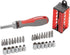 INTERTOOL 31-Piece Ratchet Screwdriver Set, SAE & Metric, Multi-Bit & Socket, All in OneRepair Tool VT08-3374...