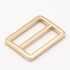 JWBIZ 8pcs Flat Metal Slide Buckle Belt Adjuster Sliders Tri Glide Strap Hardware Clasp (Gold, 1 1/4 Inch)...