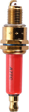 GOOFIT Motorcycle A7TC Spark Plug Red for 50cc 70cc 90cc 110cc 125cc 140cc 150cc QMI157 ATV Motor Scooter Go Kart Dirt Bike Moped Pack of 1...
