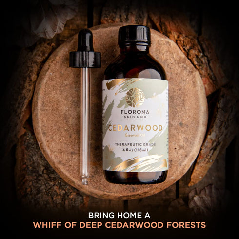 Florona Cedarwood Essential Oil 1-4 fl oz...