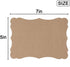 50 Pack Blank Kraft Cards Cardstock Thick Paper Brown Greeting Cards for DIY Gift Card Menus, Baby Shower and Wedding Invitations (Kraft Color, 5x...