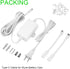 Uogw 20Ft/6m Outdoor Power Adapter Compatible with Wyze Cam Pan v3,Wyze Cam v4,Wyze OG,Wyze Cam Pan v2,Wyze Cam v3 and v3 Pro,WYZE Battery Cam Pro...
