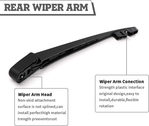 Rear Wiper Arm Blade Nut Set Replacement for Subaru Forester 2002-2016,Outback Impreza 2005-2017,Tribeca,Impreza,Legacy,Rear Wiper Cover Accessori...