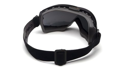 Carhartt Safety Goggle Kit With Clear And Gray Interchangeable Anti Fog Lens ANSI Rated...