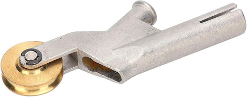 Floor Welding Nozzle Round Mouth Hot Air Gun Tips PVC Flooring Welder Heating Torch Accessory with Wheel...