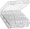 Bead Organizer Box, 24 Slots Diamond Painting Bead Storage Containers, Diamond Painting Art Accessories Boxes Craft Bead Storage Box Organizer Bea...