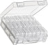 Bead Organizer Box, 24 Slots Diamond Painting Bead Storage Containers, Diamond Painting Art Accessories Boxes Craft Bead Storage Box Organizer Bea...