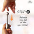 NobleEgg Egg Topper Opener Cracker Tool | Easily Cut and Remove the Top of Soft-Boiled Eggs...