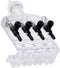4-Way Aquarium Air Check Flow Control Swtich Gang Valve...