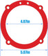 SP 501001 Cap Gasket Compatible with Paslode F350S F325C F250S-PP F400S Framing Nailer Gasket SP 501001 (4/Pack)...