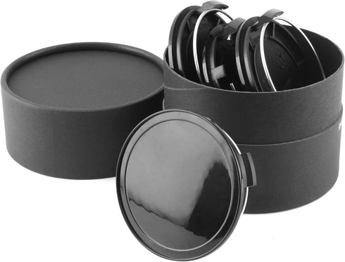 RTRHINOTUNING 4pcs 75mm/2.95in Wheel Center Caps Black Rim Caps for C B S A E GLK SLK R GLC G M Wheel Rims, OD: 75mm/2.95in, ID: 69.5mm/2.74in...