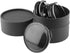 RTRHINOTUNING 4pcs 75mm/2.95in Wheel Center Caps Black Rim Caps for C B S A E GLK SLK R GLC G M Wheel Rims, OD: 75mm/2.95in, ID: 69.5mm/2.74in...