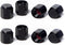 Circuit Performance VC5 Series Black Aluminum Valve Stem Caps (8 Pieces)...